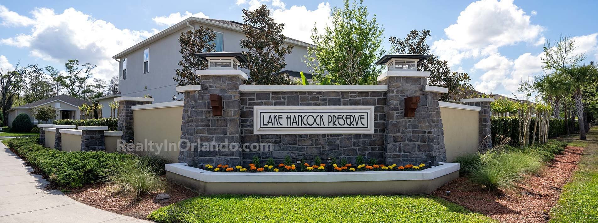 Lake Hancock Reserve Winter Garden Real Estate