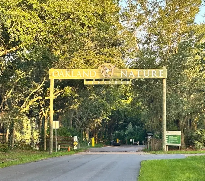 Oakland Nature Preserve near Oakland Florida