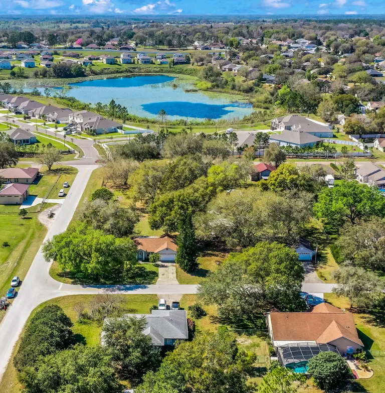 Clermont Florida Community Aerial