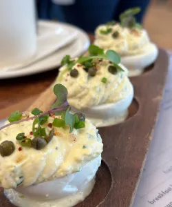 Deviled Eggs at Summer House on the Lake at Disney Springs
