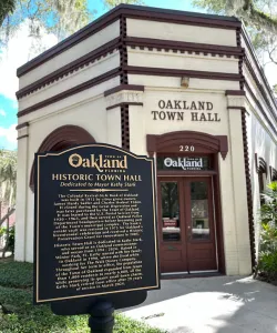 Downtown Oakland Florida Town Hall