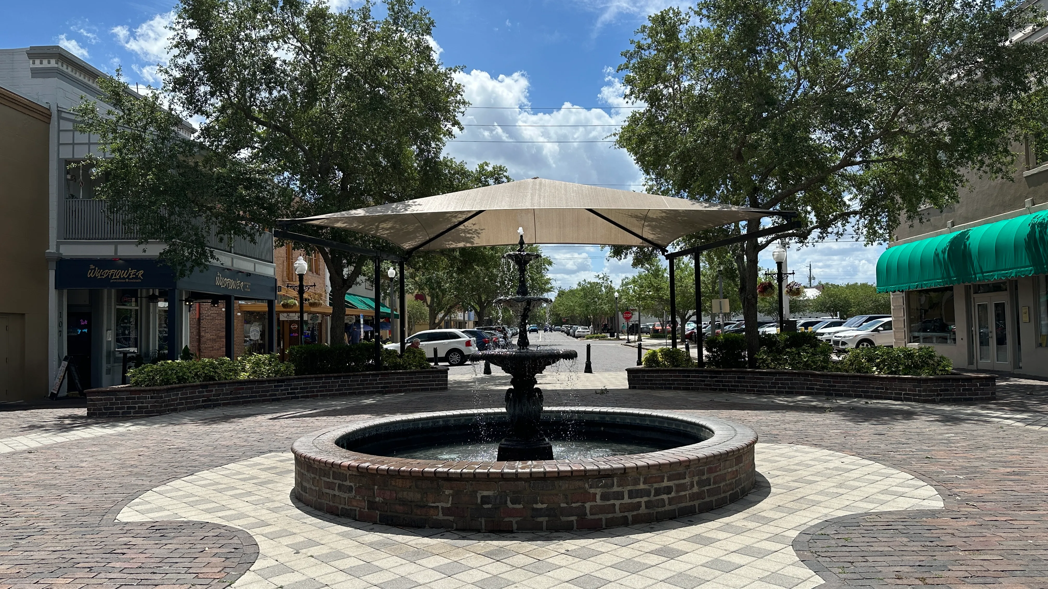 Downtown Sanford Florida Fountain