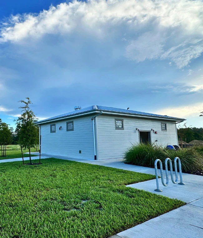 Public restrooms at Horizon West Regional Park