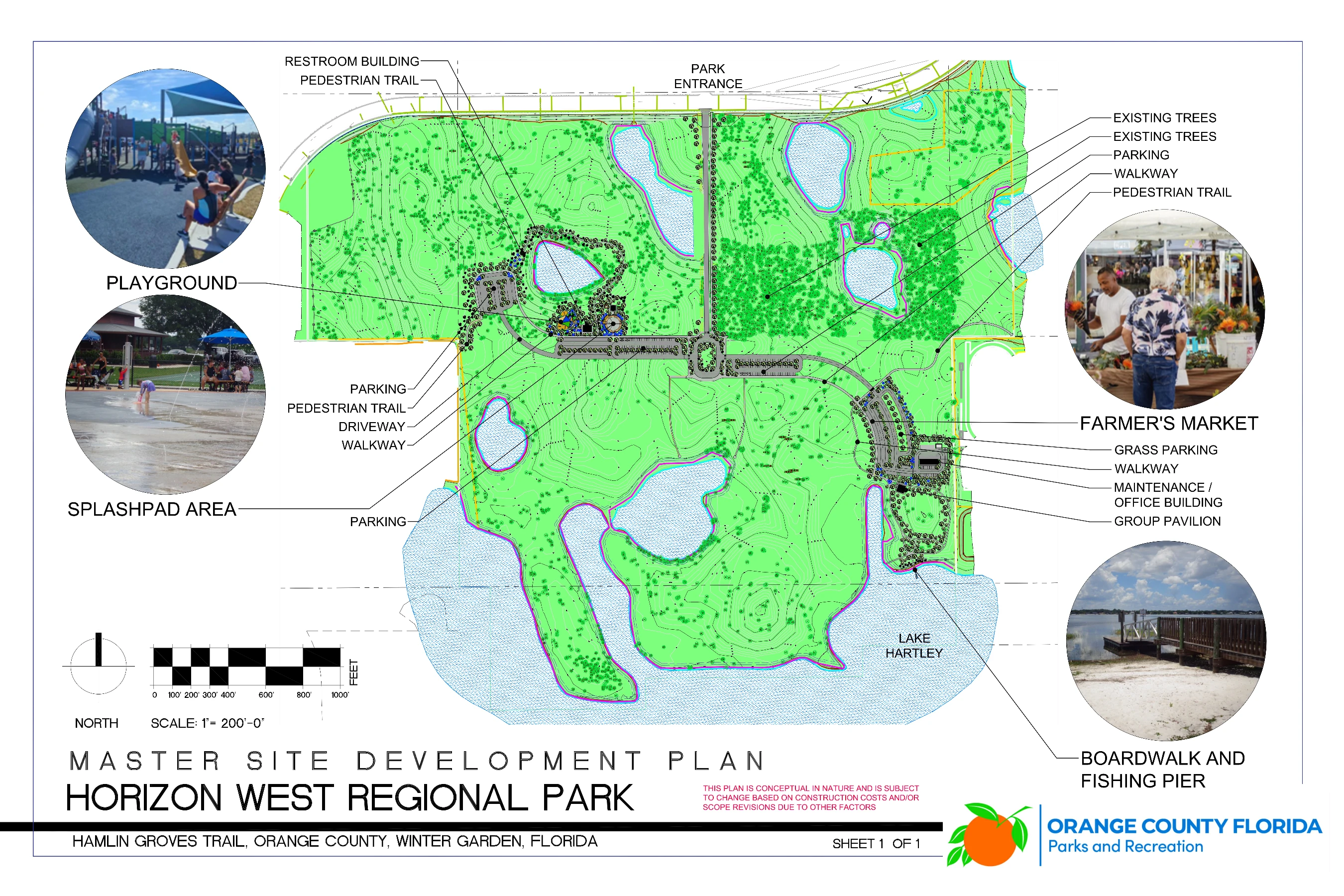 Horizon West Regional Park Conceptual Master Plan