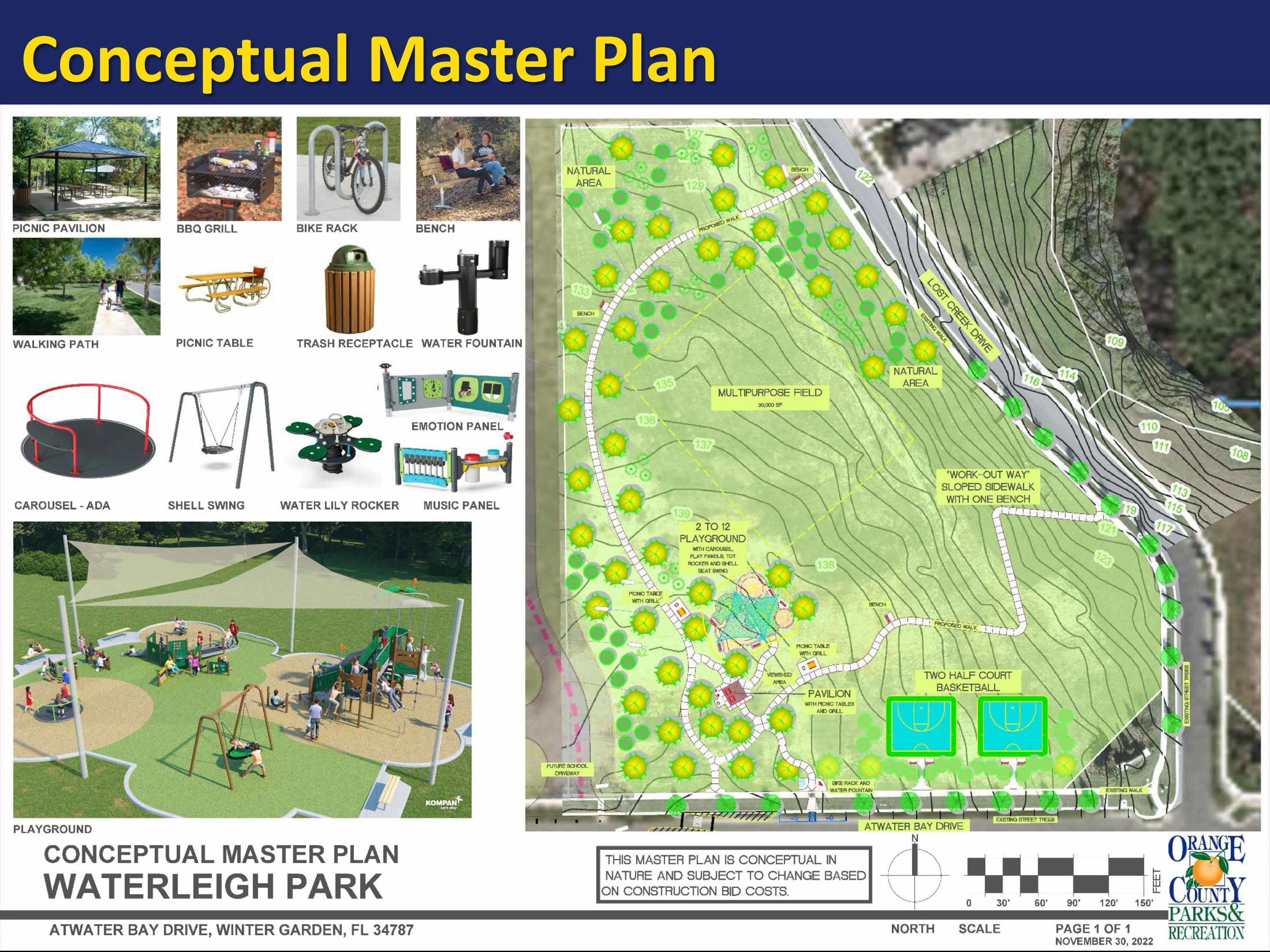 Waterleigh Park North Conceptual Master Plan