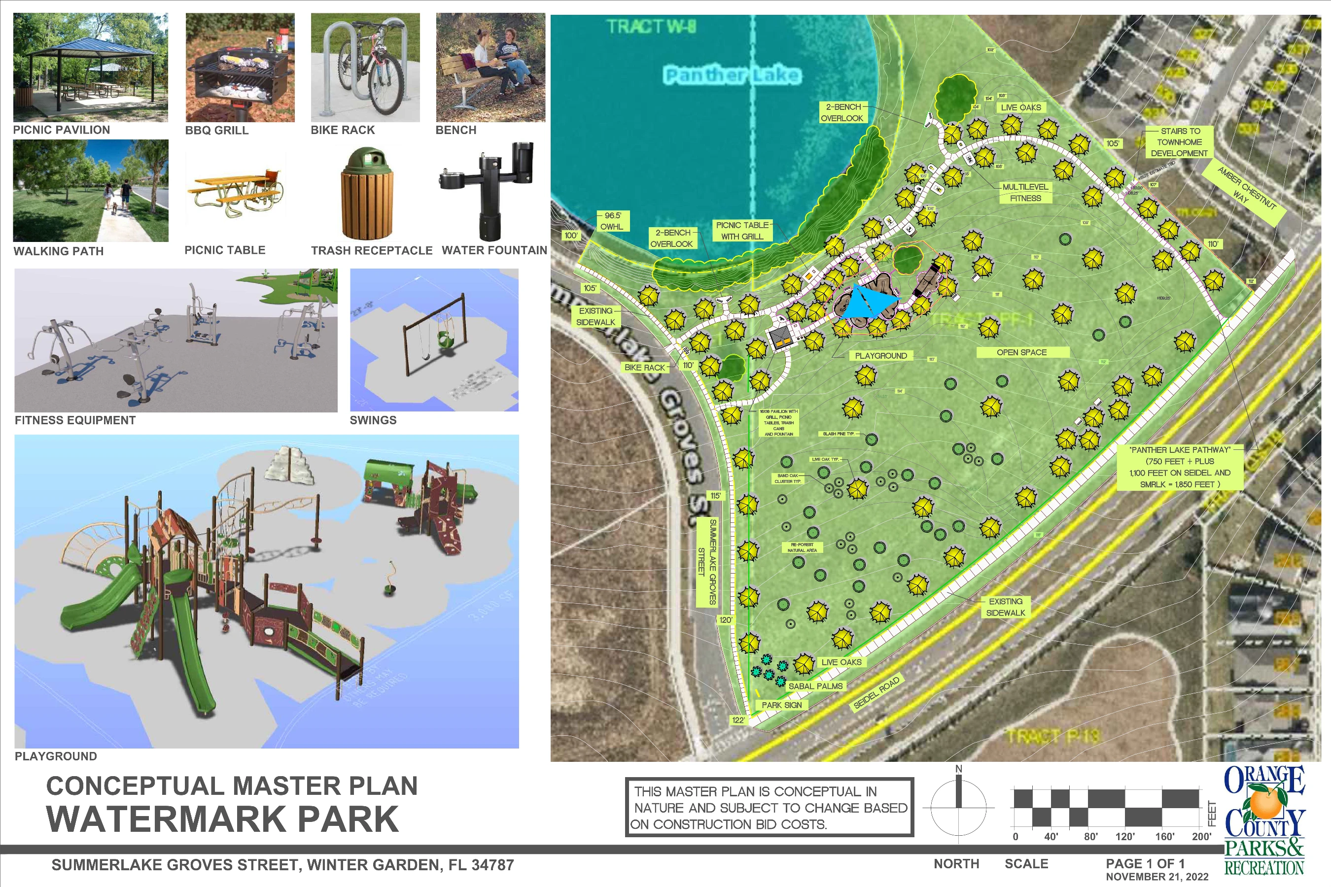 Watermark Park Horizon West Conceptual Master Plan