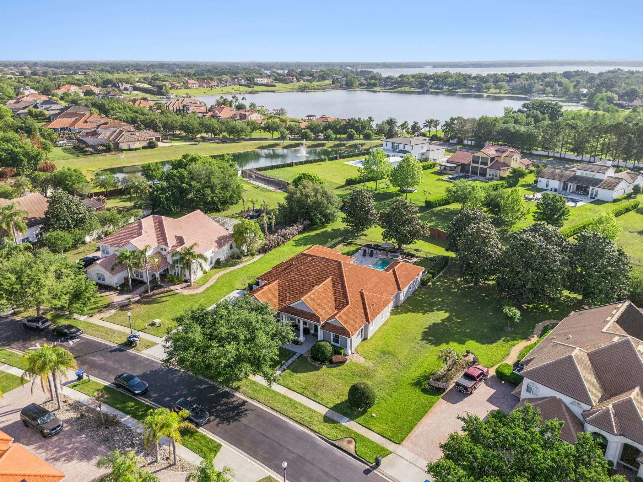 Windermere Florida Home Community Aerial