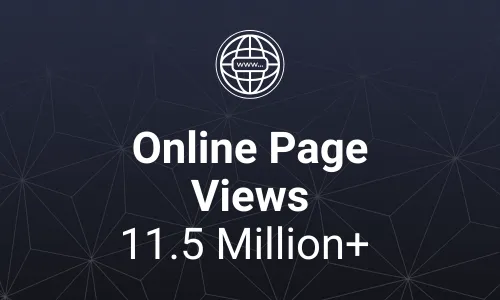 RealtyinOrlando.com Online Page Views 11.5M+