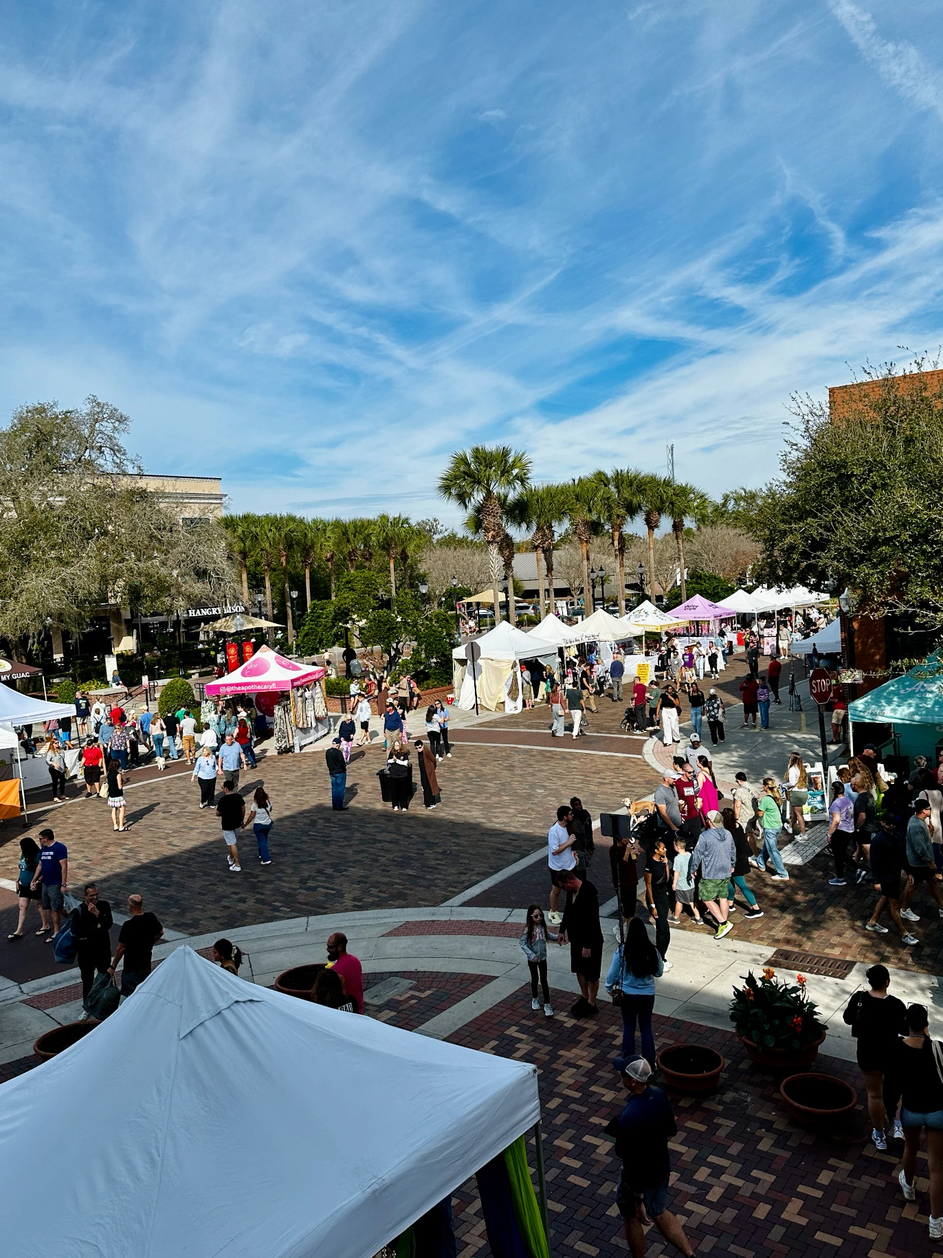 Winter Garden Farmers Market near the Wes Orange Trail