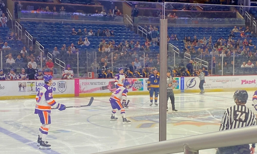 >Orlando Solar Bears Hockey Game