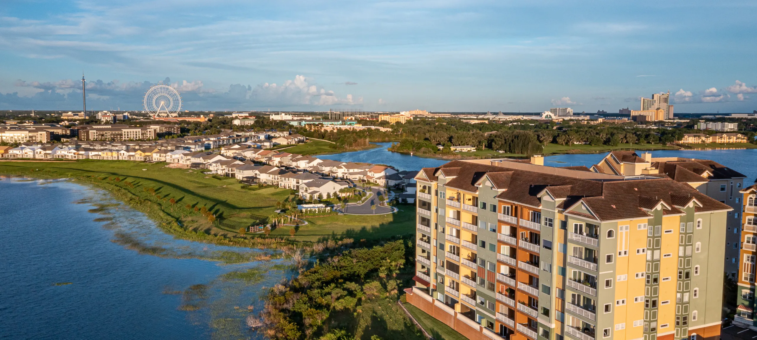 Dr. Phillips Vizcaya Aerial Shot
